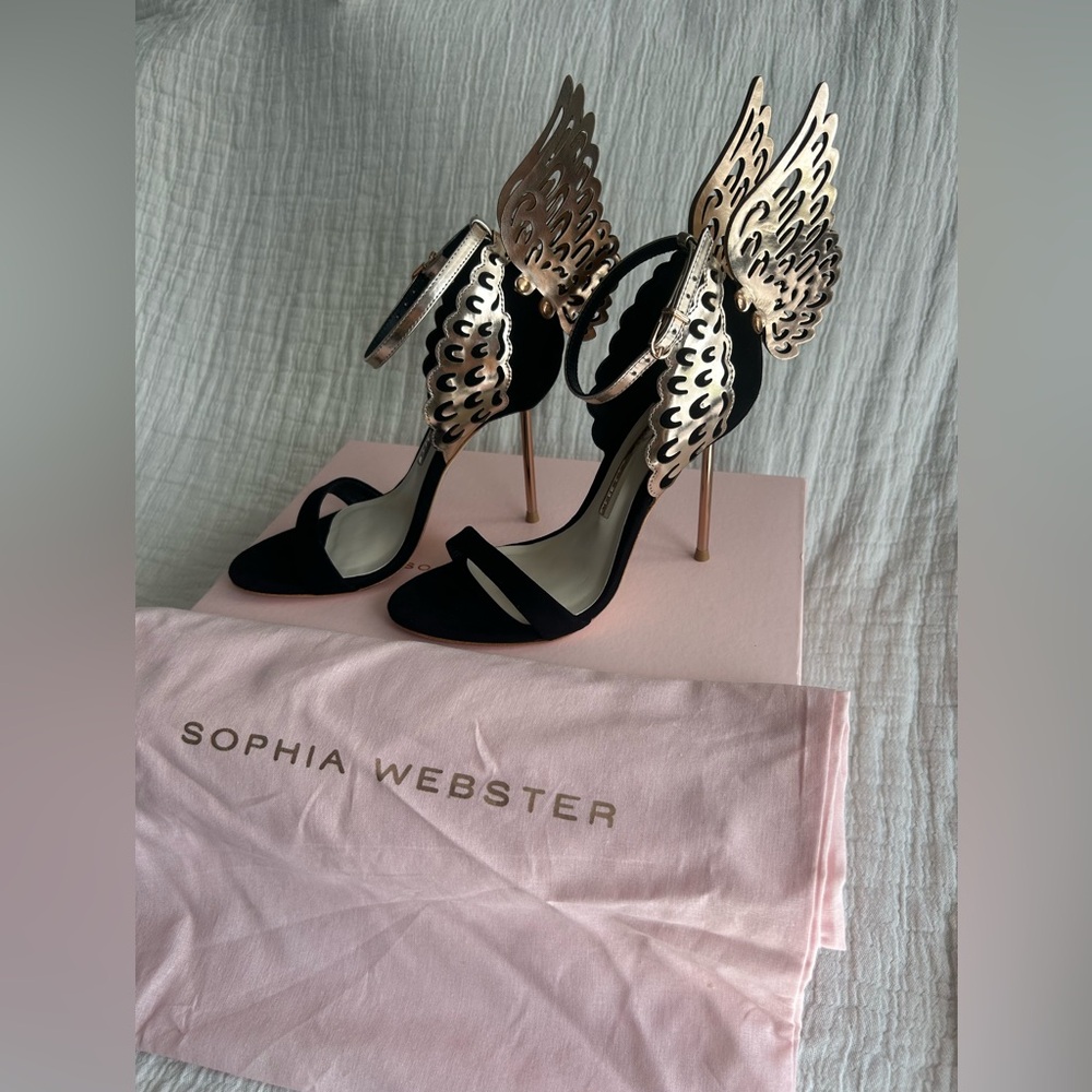 Sophia Webster black Evangeline size 5